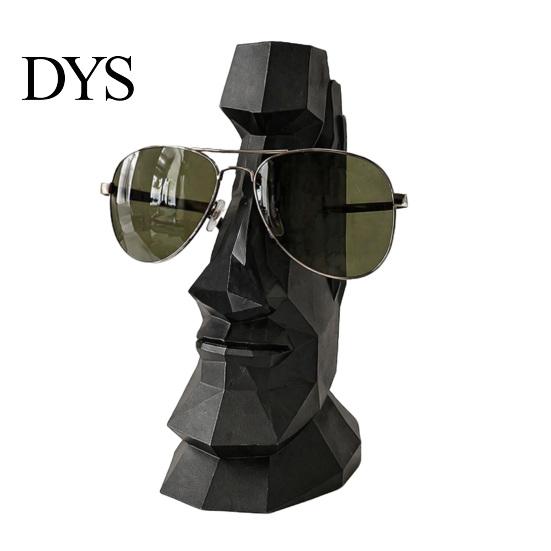Desktop Decorative Glasses Frame Hand Carved Eyeglass Holder, 3D Printed Nose Shaped Stand, Unique Gift for Collector Display Rack, Desk Office