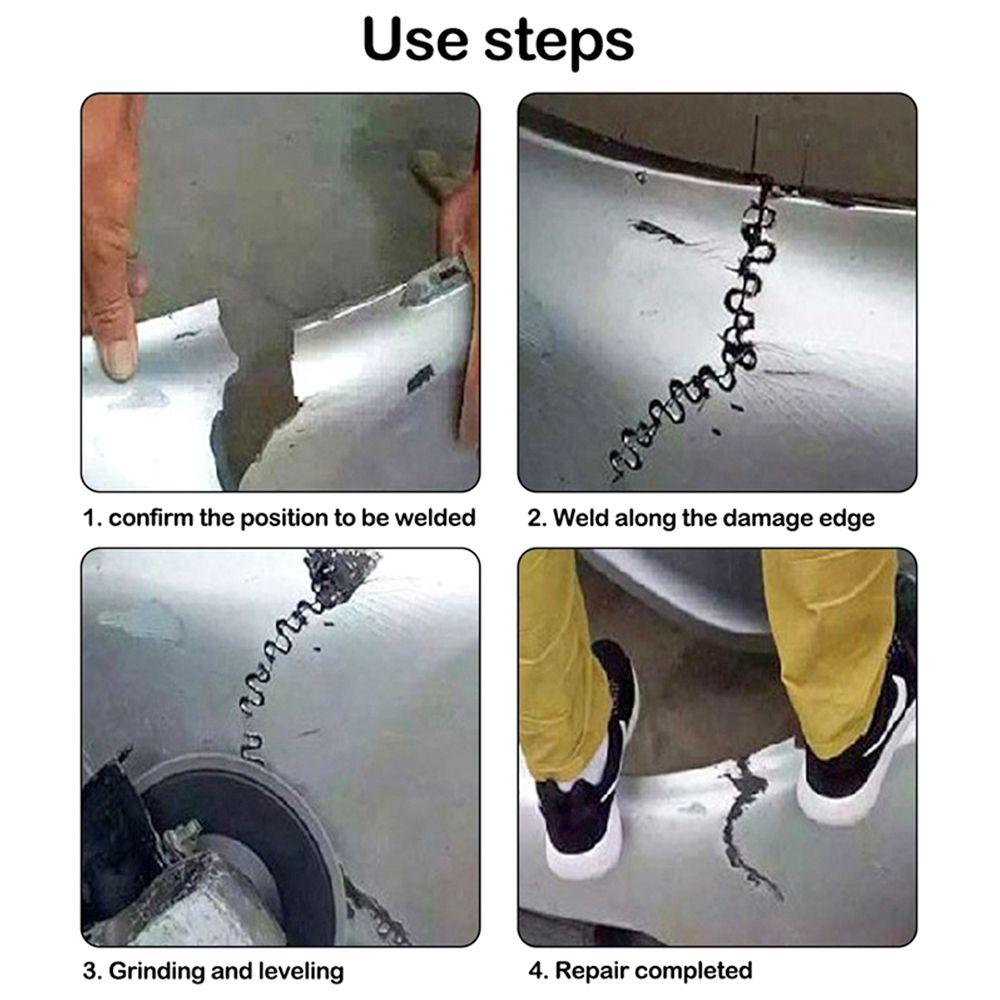 Machine Welder Accessory Car Bumper Repair Weld Wire Hot Stapler Staples Plastic Repair Machine