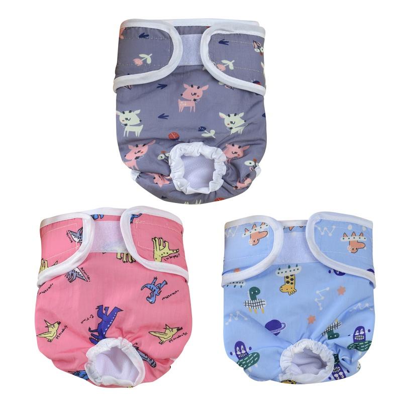 Трусики для собак, шорты, трусы для собак XS-XL, физиологические штаны для собак, подгузники, гигиенически моющиеся