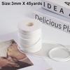3 мм искусственная замша плетеный шнур плоский замшевый шнур новый DIY веревка ручной работы