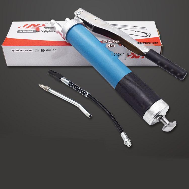 Прозрачный смазочный пистолет высокого давления промышленного класса для обслуживания экскаваторов