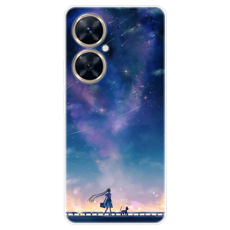 Для Huawei nova 11i nova11i чехол Мягкая силиконовая задняя крышка Чехол для телефона с рисунком из мультфильма Разнообразие