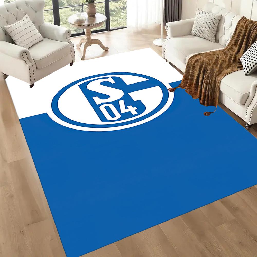 Fc Schalke2 Square rugs are a great choice for living rooms, bedrooms, home décor, and as gifts