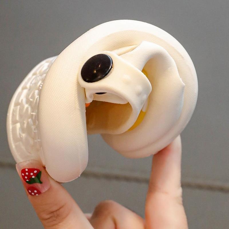 Детские тапочки с медведем. Темпераментная повседневная сумка. Нескользящая обувь на мягкой подошве.