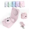 Чехол для камеры Instax Mini 12, мягкий защитный чехол из искусственной кожи, дорожная сумка для пленочной камеры Fujifilm, сумка с плечевым ремнем