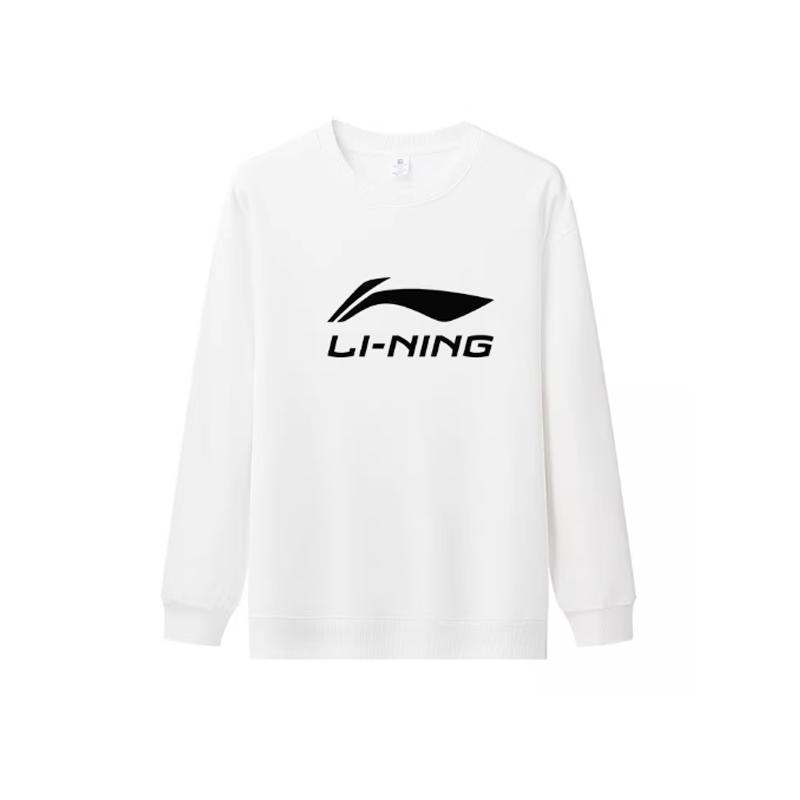Мужские футболки Li Ning с круглым вырезом, средняя посадка YTLV113-3