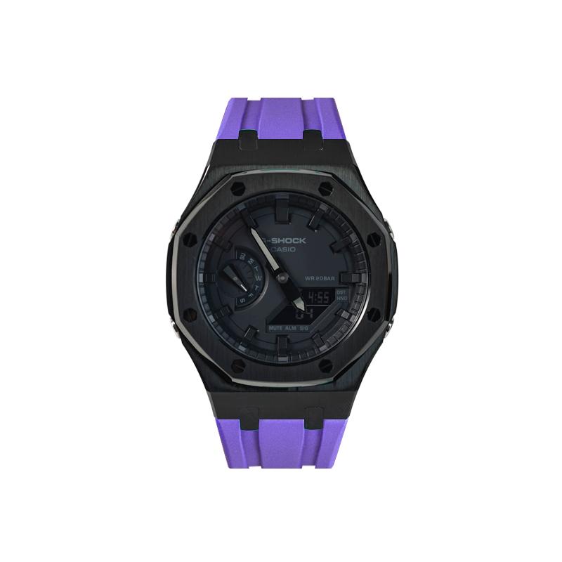 Casio Унисекс 48,5 мм Черные часы GA-2100-1A1(Watch8--)