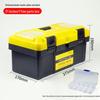 ABS Portable Multi-Function Tool Box for Car Repair and Art Supplies