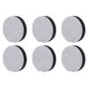 6PCS Vacuum Cleaner Filter Cotton Silicone ABS Vacuum Cleaner Accessories for Bissell 1520 Series