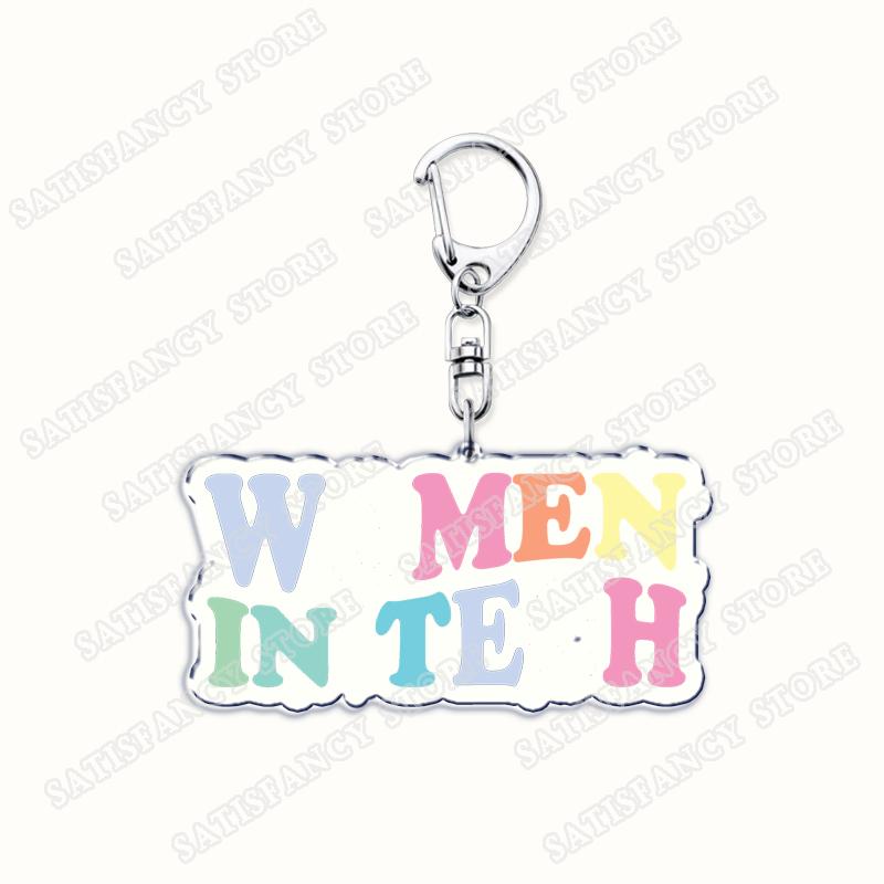 Funny Code Like A Girl Programmer Keychain for Accessories Programming Developer Computer Keyring Jewelry Fans Friends Gifts