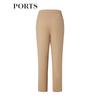 Ports Женские повседневные брюки слим-фит цвета олененка