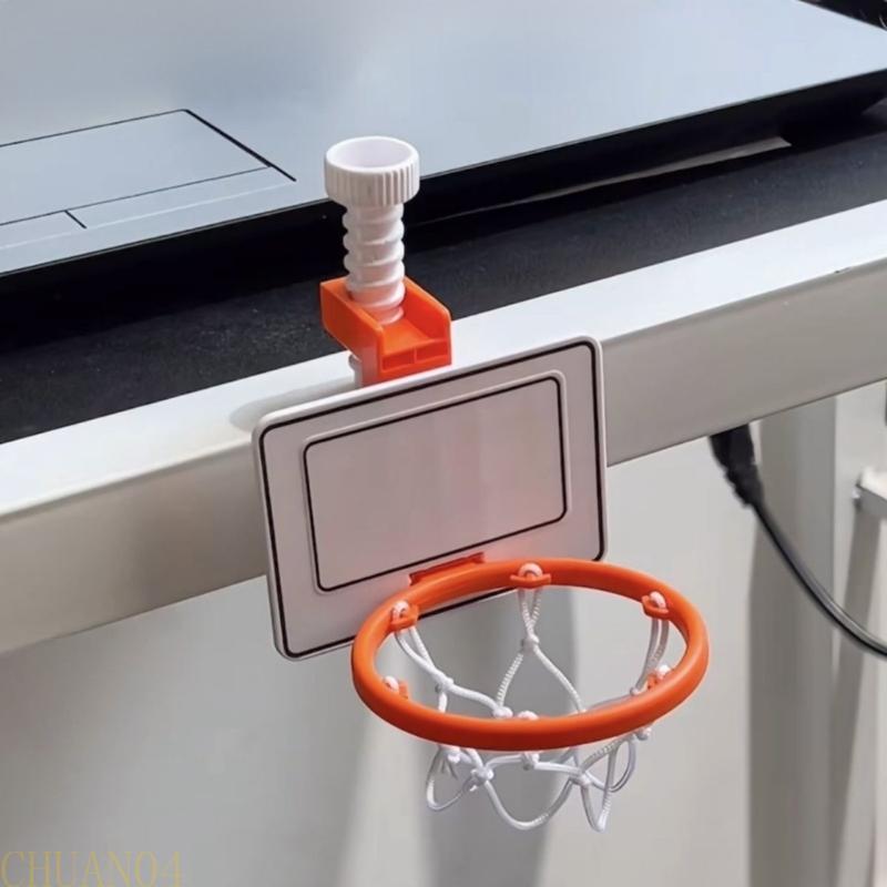 A1A2 Compact Desktop Basketball hoops Set No Drill Installation Desktop Basketball Game Toy for Kids Adults Family Game