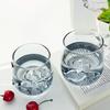 Grey Gradient Glass Cold Water Pitcher with Infuser