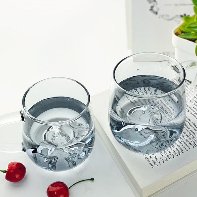 Grey Gradient Glass Cold Water Pitcher with Infuser