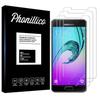 Screen Protector - Phonillico® - Samsung Galaxy A5 2016 A510 - Pack of 3 - Ultra-resistant - Black