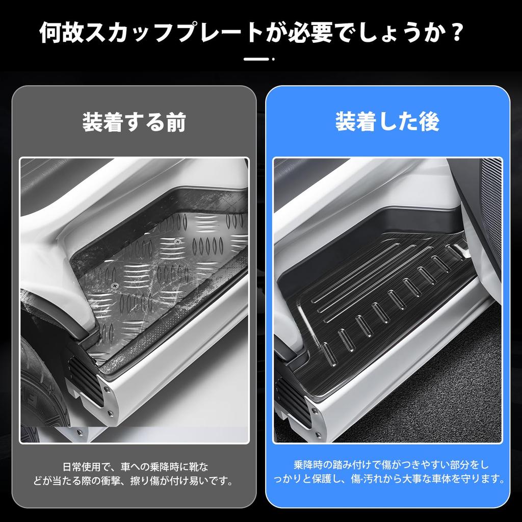 Авто Спек Специальный Защитный Порог для Toyota Hiace 200 Серии Накладка от Царапин Защитная Пленка от Царапин Нержавеющая Сталь (Модели 1-9)