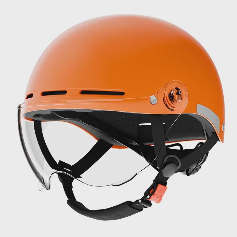 Сертифицированный 3C унисекс-шлем для электромобиля с очками для круглогодичного использования