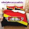 football Logo Pattern Bedding Quilt Set Quilt Cover Pillowcase Home Decoration Birthday Gift (1*duvet cover+ 2*pillowcase, without core)