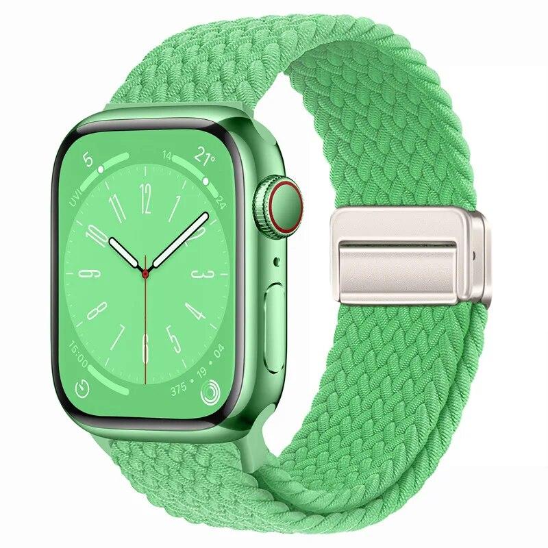 Нейлоновый ремешок для Apple Watch 44 мм, 45 мм, 49 мм, 42 мм, 38 мм, 40 мм, 41 мм, ремешок для часов, браслет для iWatch Series Ultra 9, 8, 7, 6, 5, 4 SE, 3 ремешка