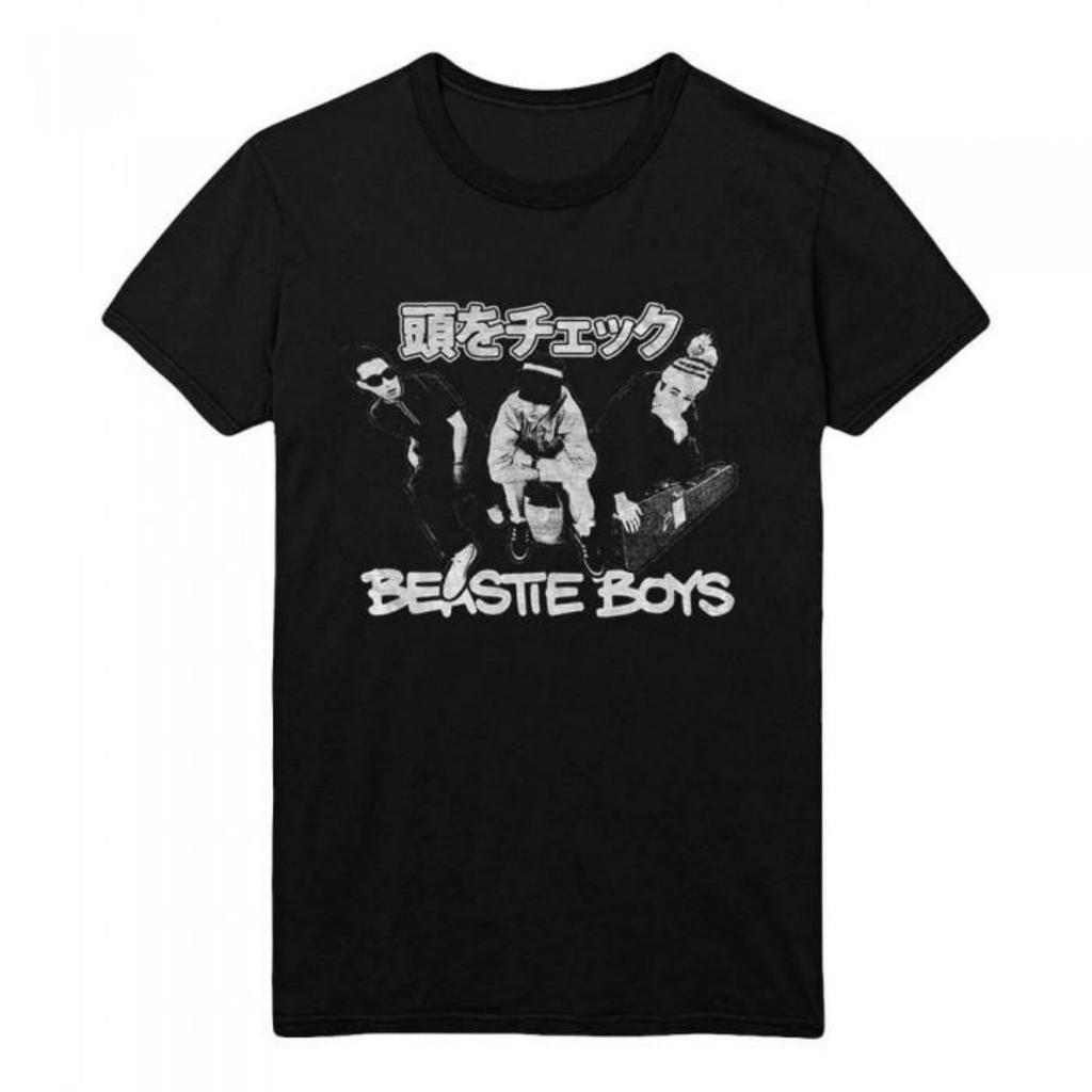 Beastie Boys Unisex Adult Check Your Head Japanese Cotton T-Shirt
