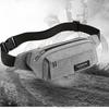Multi Functional Waist Bag, Men's Canvas Sports Running Outfit, Mobile Phone Waist Belt Bag, Women's Waterproof and Wear-resistant