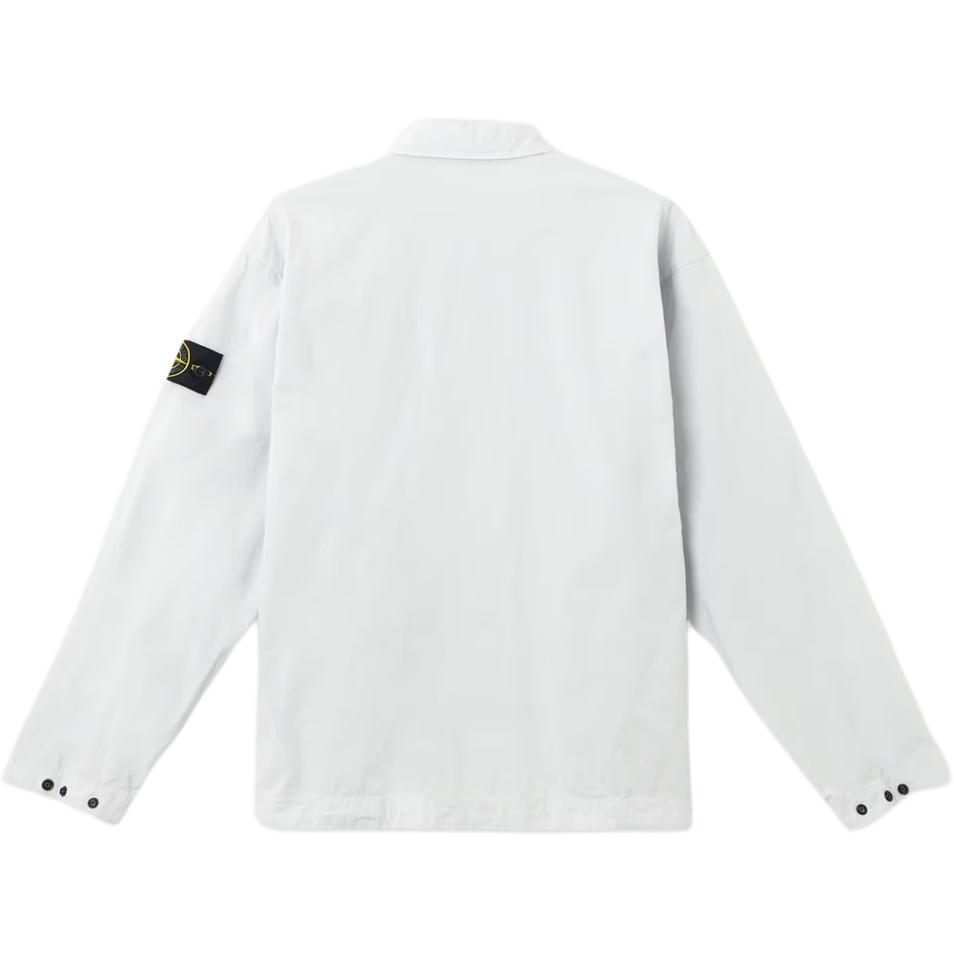 STONE ISLAND Логотип Карман Рукав 3/4 Мужские рубашки Небесно-голубой K1S151200015S0003V0041