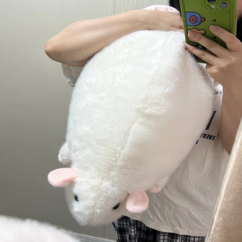1 шт. Реалистичная fancy крыса Плюшевая игрушка Набитое животное Кукла Милая Забавная Мягкая Подушка для Девочек Подарок на День Рождения 35/50/90 см Игрушка Мышь