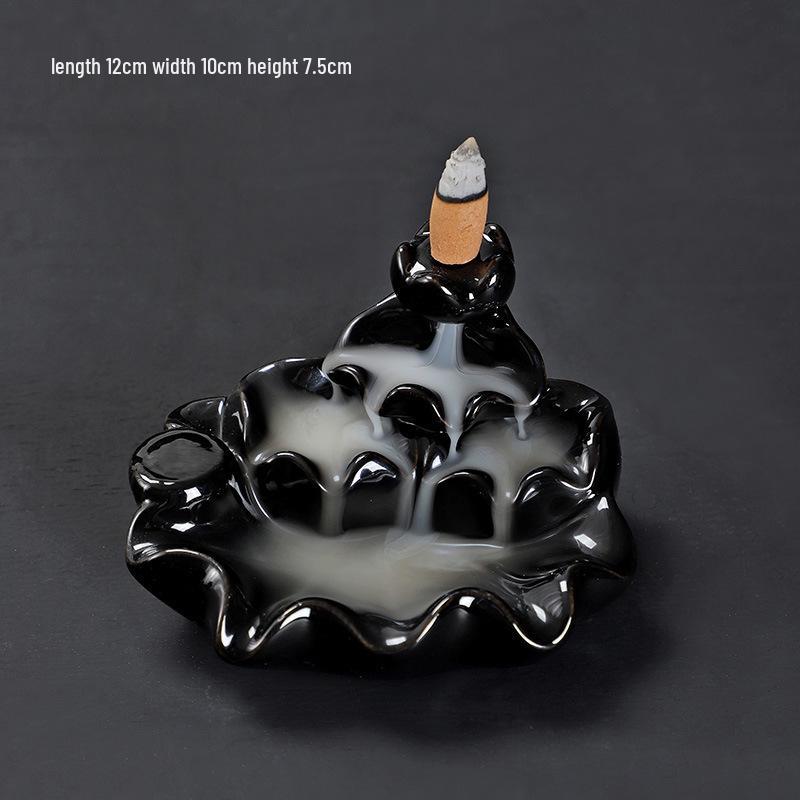 Buddha Hand Ceramic Backflow Incense Burner Aromatherapy Ornament