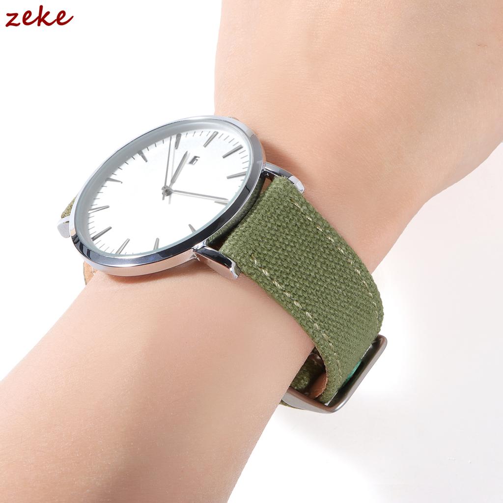 20 мм 22 мм плетеный холщовый ремешок для часов для Samsung Galaxy 3/4 40 мм 44 мм Classic 46/42 мм браслет с быстрой застежкой для ремешков Huawei