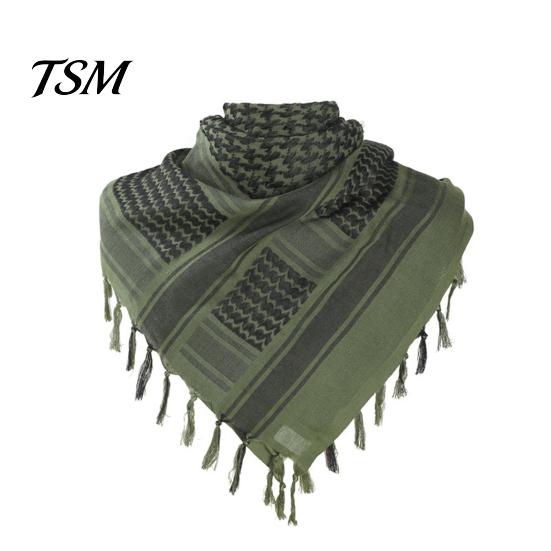 Thick Shawl Women Scarf Thickened Palestine Keffiyeh Wide Tassel Printed Vintage Sunshade Decorative Square Neck Protection Unisex Soft Warm