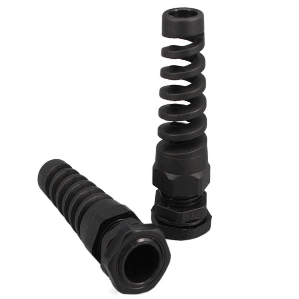 Нейлоновый кабельный ввод с защитой от изгиба, водонепроницаемое соединение с защитой от изгиба, электрооборудование