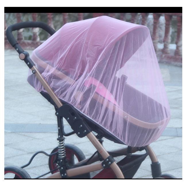 Universal Baby Stroller Full-Cover Mosquito Net - Dustproof & Encrypted Fabric
