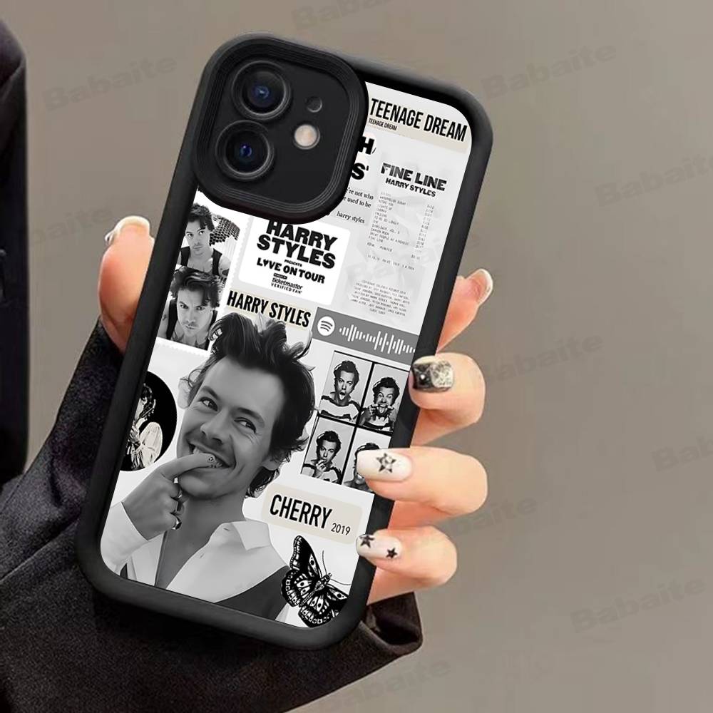 Чехол для телефона H-Harrys Music Styles Для iPhone 17 16 Pro Max 15 14 13 12 11 Plus Чехол Мягкий ТПУ