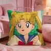 Sailor MMoons Anime Classic Cushion Cover Premium Comfort Reversible Pillow Cove Two In One Design For Any Room  Car Interior