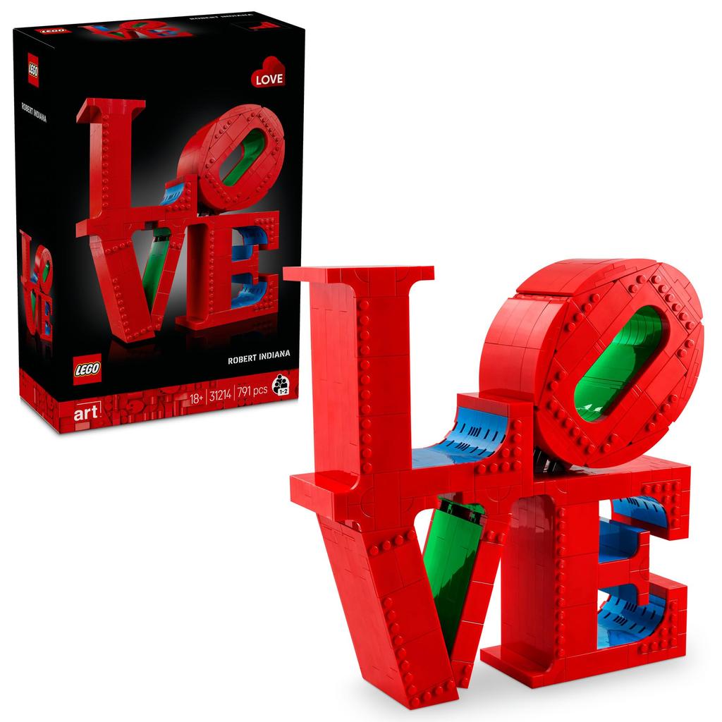 LEGO Art ЛЮБОВЬ Игрушка, Подарок на день рождения, Строительные блоки, День матери, День отца, Мужчины, Женщины, Декор для дома, Стильный, Мама, Папа 31214