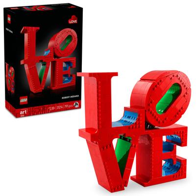 LEGO Art ЛЮБОВЬ Игрушка, Подарок на день рождения, Строительные блоки, День матери, День отца, Мужчины, Женщины, Декор для дома, Стильный, Мама, Папа 31214