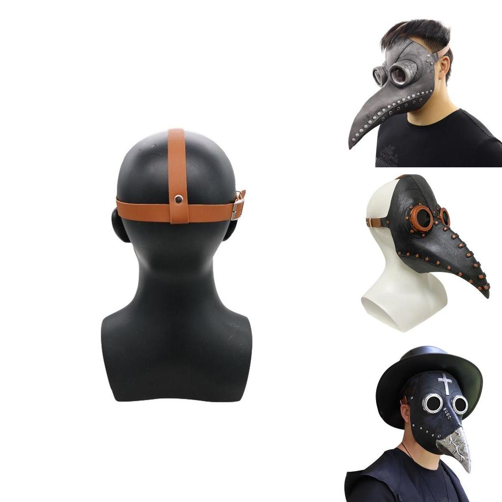 Маска Чумного Доктора Птицы Сложного Дизайна Идеально Подходит Для Стимпанк Костюма На Хэллоуин