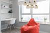 MODERN WOODEN LED CEILING HANGING LAMP
