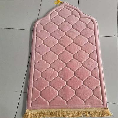 Приграничный этикет Тисненый фланелевый молитвенный коврик для гостиной