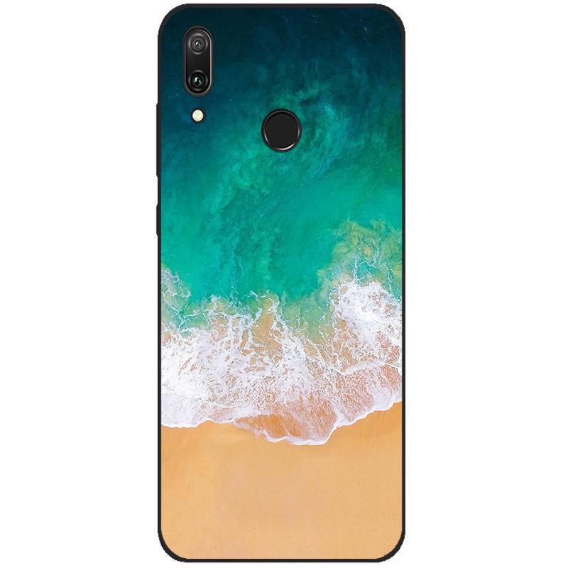 Чехол для Huawei Y7 2019 Y 7 2019 Силиконовый ТПУ Задняя крышка Защитный чехол для телефона Для Huawei Y7 Y7 Prime 2019 Бампер Fundas Coque