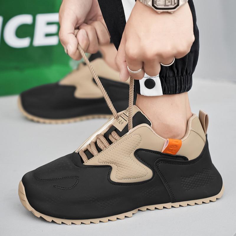Модные мужские кроссовки на платформе, брендовая обувь для мужчин, дизайнерская мужская обувь, роскошные модные мужские кроссовки, нескользящая обувь для активного отдыха