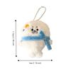 Fluffy Seal Plush Keychain Plush Bag Charm Q-version Animal Key Pendant  Kids