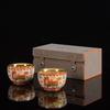 Chaxun Gilded Wood Dragon & Phoenix Personal Teacup