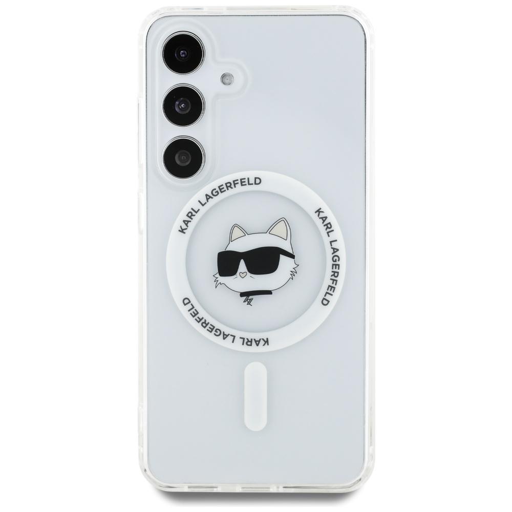 Etui do Samsung Galaxy S25 Plus Karl Lagerfeld MagSafe Białe