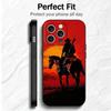 Мягкий чехол для телефона Red Dead R-Redemption для iPhone 16 16E 17 Air 15 Pro Max 14 Plus 13 Mini 11 12 7 Черная задняя крышка