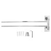 Stainless Steel Towel Rack Bar 180 Degrees Rotatable Towel Bathrobe Hanger Holder for Bathroom2 Rods