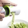 1 шт., сверхмощная спиральная нарезка для овощей, спиральная нарезка для овощей, резак для цуккини, пасты, лапши, спагетти, многофункциональное использование