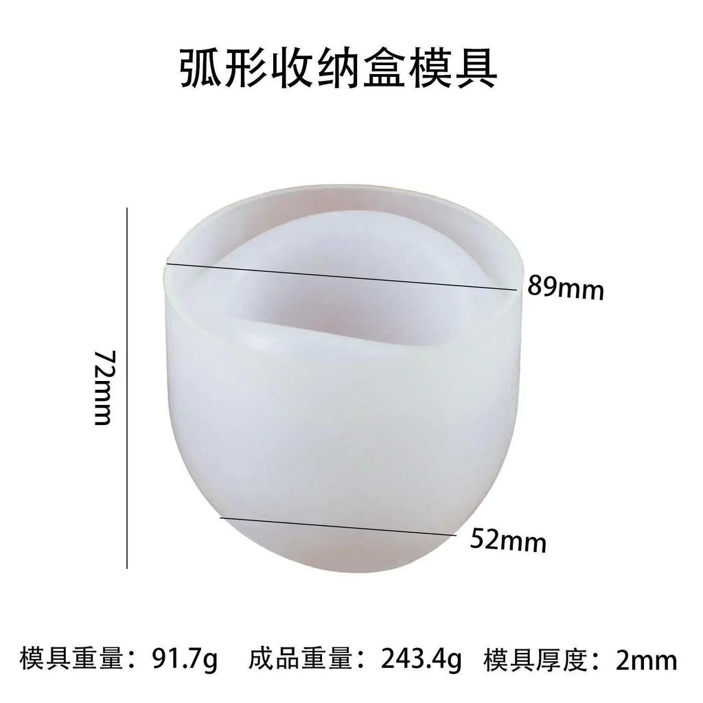 Гипсовый стакан для свечи Креативная силиконовая форма ручной работы DIY Ароматерапевтическая банка для свечи Бетонный контейнер Восковой стакан Цементные формы для цветочного горшка