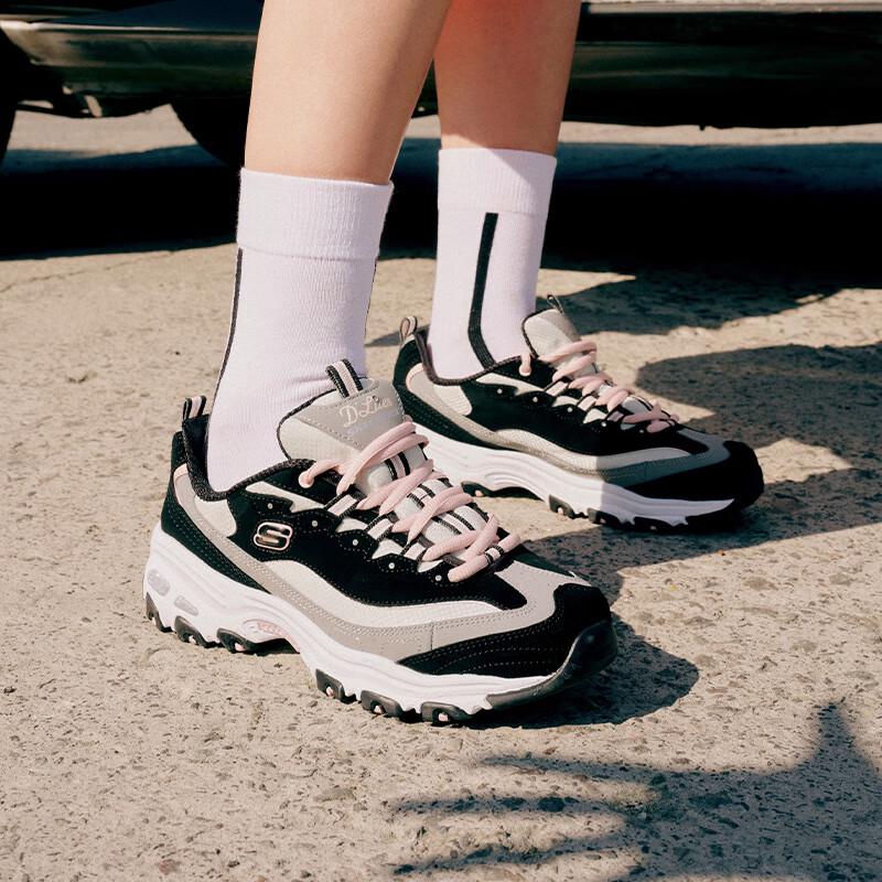 Skechers Женские ретро кроссовки-папы на толстой подошве с пандой