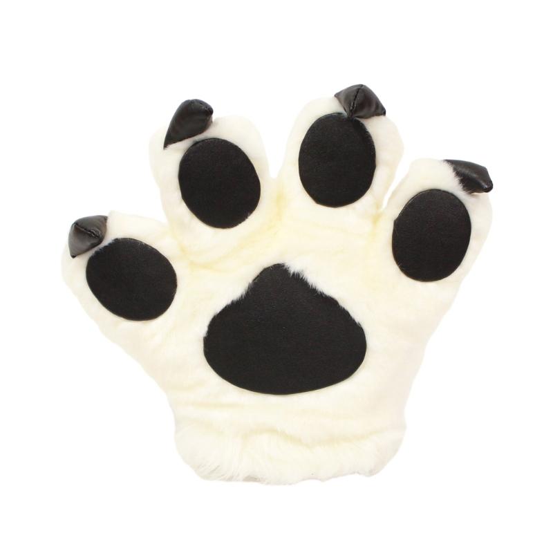 1/2/4Pcs Tigeres Costume Set Tigeres Ears Headband Tail Paw Gloves Kids Halloween Christmas Party Animal Cosplay Costume